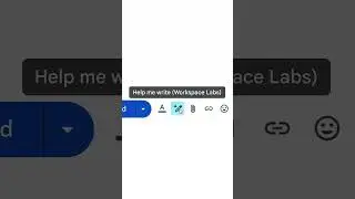 How to Use Gmail's 'Help Me Write' AI Tool to Write Emails #shorts