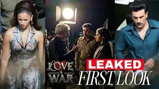 Love & War Ranbir Kapoor Alia Bhatt First Look Leaked On Song Shooting Ranbir Kapoor Alia Bhatt 