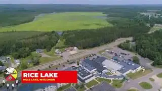 Rice Lake in Mole Lake, Wisconsin