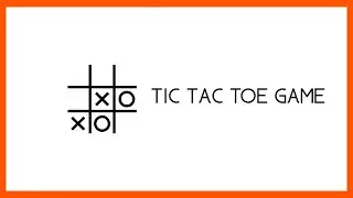 TIC TAC TOE IN PYTHON! | PYTHON SPEED CODING
