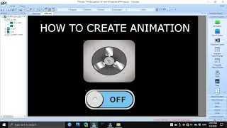 WORD LAMP IN WECON HMI | #wecon_hmi #pi3070ig #pi3070ie #pi3043 #pi3070_animation
