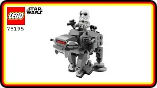 LEGO Star Wars 75195 First Order Walker Microfighter Step by Step Build #lego #legostarwars
