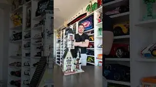 Building the RETIRED Haunted House LEGO! How cool is this?! #LEGO #ASMR #Spooky #Scary #Halloween