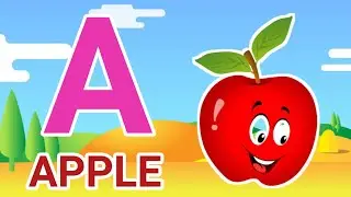 a for apple b for ball, abcd song, phonics song, nursery rhymes, learn alphabets @phonicstv5500