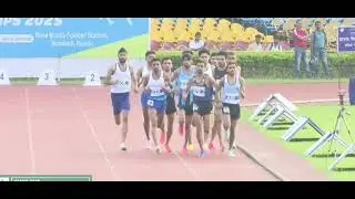 64th National open Athletics championship 2025 Mens 1500m final #athletics #youtubevideos #trending 