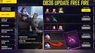 Free Fire OB36 Update Full Details | 14 September New Update Free Fire | ff new update|new ff update