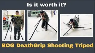 ОБЗОР: Алюминиевый штатив BOG DeathGrip для ружья или арбалета &mdash; бестселлер №1 на Amazon
