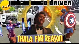 Thala and captain america in indian outo driver #gaming  