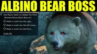 Where winds meet - Use Mystic Skills to subdue the Thick skinned albino black bear