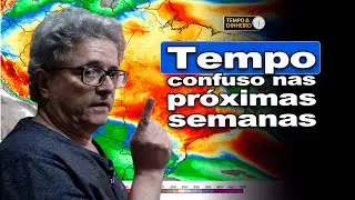 Tempo confuso nas próximas semanas: chuva se espalha pelo Brasil, mas o Sul vive dias críticos