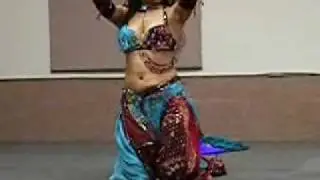 Dilek, San Diego belly dancer, performing to Greek Chiftetelli