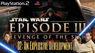 Star Wars Episode III : Revenge of the Sith Gameplay. Story Missions : 02 An Explosive Development