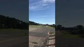 Dassault Falcon 2000LX landing at Les Eplatures LSGC La Chaux-de-Fonds / Le Locle 24.06.2019
