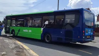Notts and Derby 767 FJ10 NFV Volvo B7RLE Plaxton Centro