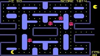 AMSTRAD CPC Paco the man PACMAN PAC MAN CLONE By JJGarcia Aranda LOOK INDIE RETRO NEWS QAOP NOT GOOD