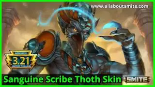 Smite: Sanguine Scribe Thoth (Skin Spotlight) | allaboutsmite.com