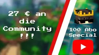 100-Abo-Special: Mega Minecraft  Building Event &ndash; Zuschauerin Gewann 27&euro;! #minecraft #100subscribers