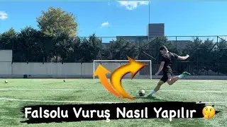 Falsolu Vuruşu Öğren !! Falsolu Şut Nasıl Çekilir? Topa Nasıl Falso Verilir? (Müthiş Şutlar Çektik)
