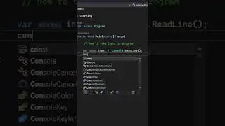 How to Take Input in C# | #MortalTech | #3