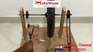 Regenerative braking system with Abs / MetaWyse Solutions / Final Year Projects