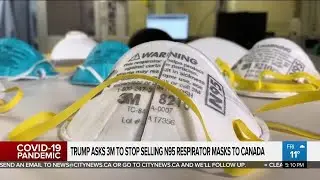 3M pushes back after Trump asks company to stop shipping N95 masks to Canada