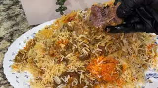 Eid pay banaye Degi mutton biryani! Bawarchi  style Mazaydar biryani!First time easy to make recipe