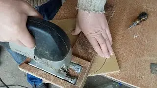 Простая и полезная самоделка. Циркуль для лобзика