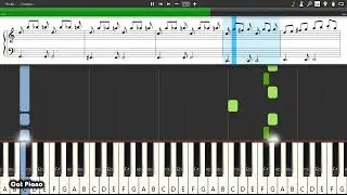 Love Theme from Flashdance - Piano tutorial and cover (Sheets + MIDI)