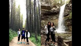 Fun Hiking Moments @ Troll Falls, Alberta