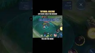 Tutorial Beatrix Mobile Legends | Build for Wesker | RICKFIL #mobilelegends