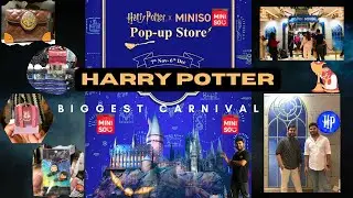 Harry Potter x MINISO pop-up brings a touch of Hogwarts to South City Mall Kolkata #harrypotter 