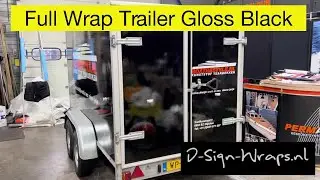 Fullwrap Trailer | 3m | aanhangerwrap | belettering | trailerwrap | wrapping | how to wrap a trailer
