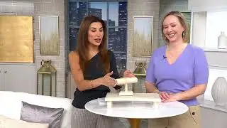 Affinity Gems Morganite & Pink Diamond Tennis Bracelet 14K Gold on QVC