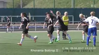Rhenania Bottrop II : VFB Bottrop 1900 e.V.  09.04.2017 -  0:3 (3:6)