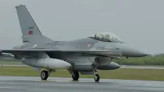 Portuguese Air Force F-16's Patrol the Baltic Skies from Estonia