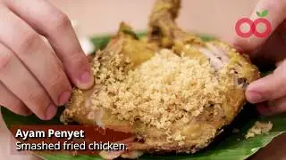 Ayam Penyet Ria - The Best Smashed Chicken Dish in Singapore
