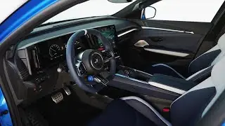Новый Alpine A390 &mdash; дизайн интерьера &mdash; спортивный обитель для пяти человек