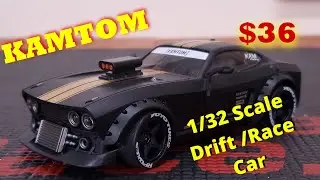 Kamtom 1/32 Scale RC Car: Mini Racer/Drifter, Mighty Fun! $36!!