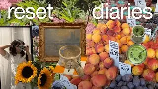 self care days + end of summer in the city | reset diaries
