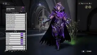 warframe SARYN PRIME 5th skin fashionframe with details