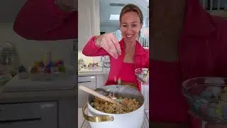 EASTER POPCORN BARS!! Such a fun and easy easter recipe!!
