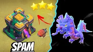 Best!!Azure Drag Variation Attack in Clashofclans!!Azure Dragon Attack in Clashofclans!!