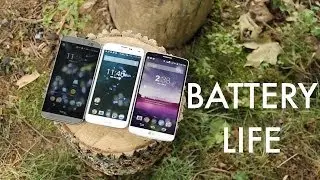 LG G3 vs Galaxy S5 vs HTC One M8 Battery Life
