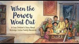 When the Power Went Out 🌙 | A Cozy Children&rsquo;s Story About Indian Family Memories | Read-Aloud