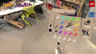 INEDIT project - VR tool use test
