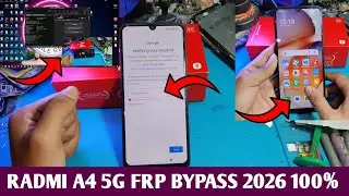 Redmi A4 5G FRP Bypass | Latest Working Method 2026 #frp #redmia45g 