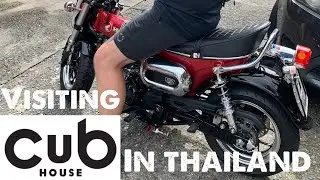 Riding a NEW DAX to this Boutique Honda Dealership in Thailand