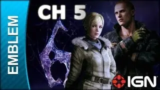 Resident Evil 6 Jake and Sherry Chapter 5 Emblems