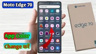 motorola edge 70 app color change kaise kare, how to change notification color in motorola edge 70