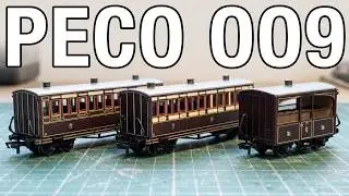 Peco Victorian Bugs & Bowsider Coaches in OO9